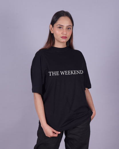 Trendy Pair: Women's The Weekend Oversized T-shirts - Starboy & After Hours