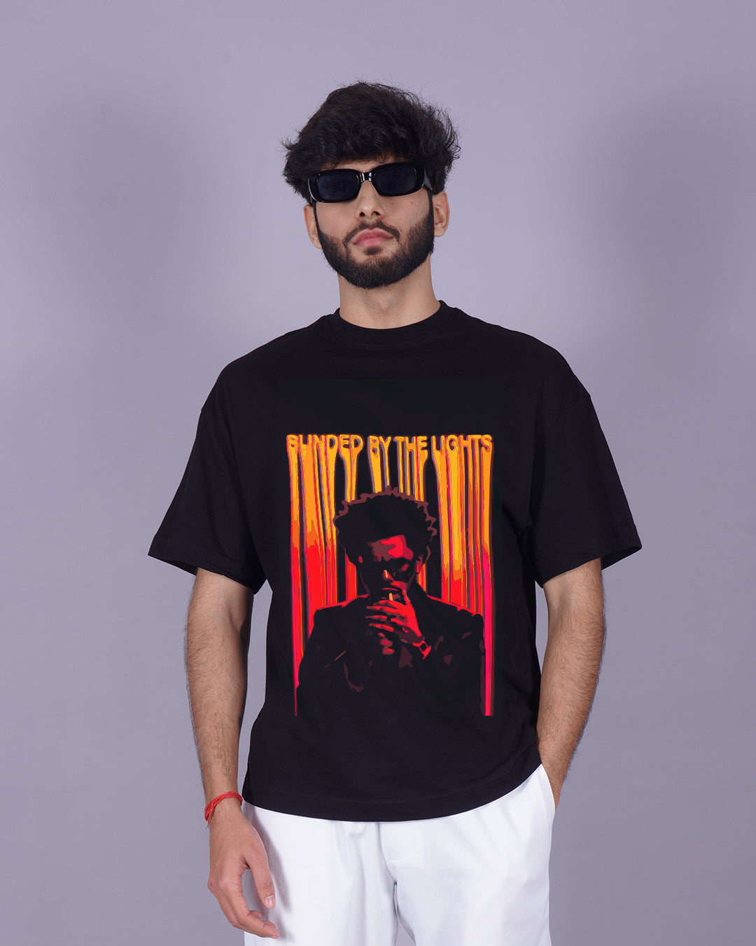 Men's The Weekend Oversized T-Shirt Set: Blinded by the Lights & The Weekend